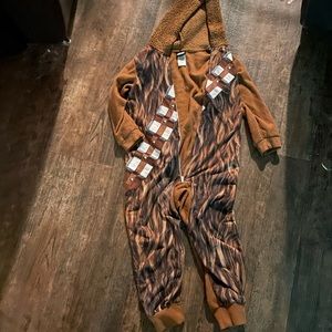 Boys x small Chewbacca onesie
